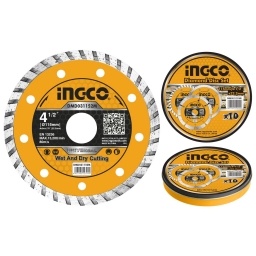 DISCO TURBO LATA X10 4 12 X 22.2MM  INGCO DMD031152M