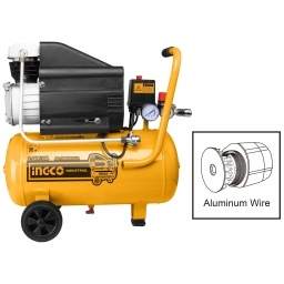 COMPRESOR DE AIRE 24LT 2HP INGCO AC20248