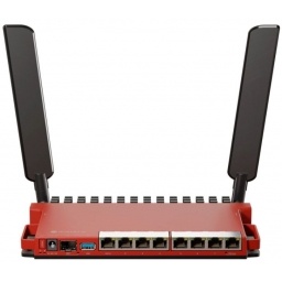Router 8 puertos gigabitSFPWiFi6 2.4GHz Mikotik