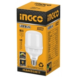 LAMPARA LED T 40W E27 LUZ FRIA INGCO HLBACD3401T