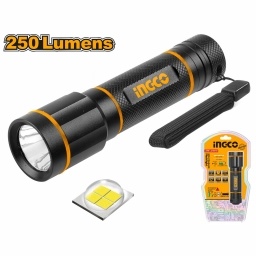 LINTERNA 250 LUMENS 160MTS INGCO HFL013AAA58