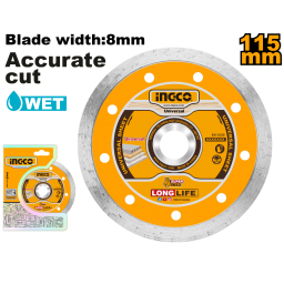 DISCO CONTINUO 115MM 4 12 X 22.2MM INGCO DMD021152