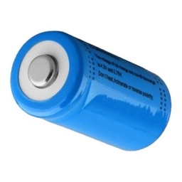 Batera de litio 3V CR123A (recargable)