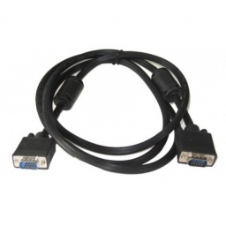 Cable vga monitor 5 metros negro con filtros