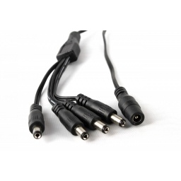 Splitter de cables de poder para camaras CCTV 1 a 4