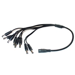 Splitter de cables de poder para camaras CCTV 1 a 8