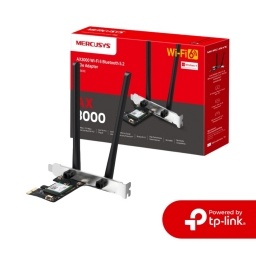 Tarjeta de Red MERCUSYS MA80XE | PCI-E, Wi-Fi 6 Bluetooth 5.2