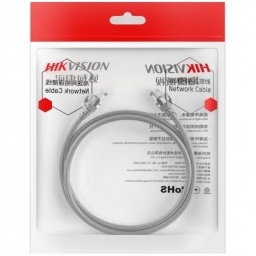 Cable Patchcord Hikvision 50cm Cat 6 gris