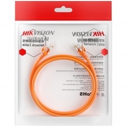 Cable Patchcord Hikvision 1m Cat 6 naranja