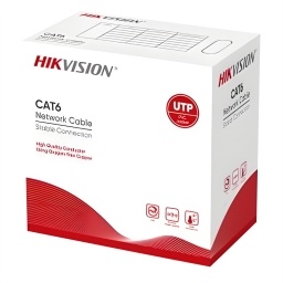 Cable UTP Hikvision Cat6E 305m - cobre