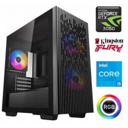 Equipo Gamer Core i5 13400F, 16GB, 1TB NVMe, RTX 3050 6GB