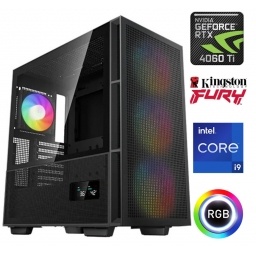 Equipo Gamer Core i9 12900F, 16GB, 1TB NVMe, RTX 4060 Ti 8GB