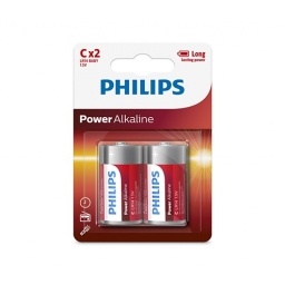 Pilas alcalinas Philips C x2