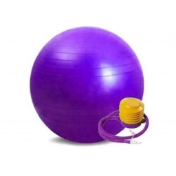 Pelota de pilates 65cm violeta Randers