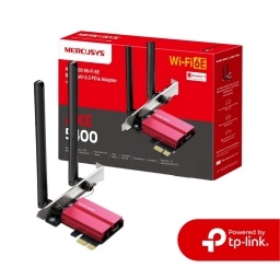 Tarjeta de Red MERCUSYS MA86XE | PCI-E, Wi-Fi 6 Bluetooth 5.3