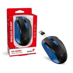 Mouse Genius NX-8008S inalmbrico silencioso azul